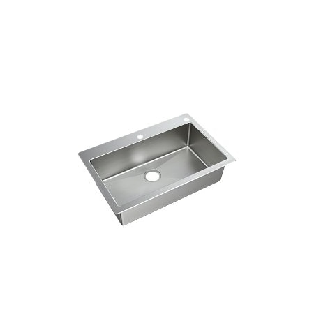 Moen Islet 33in x 22in Stainless Steel 18 Gauge Single Bowl Dual Mount Sink 21596